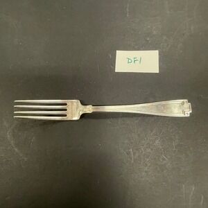 Antique Sterling Silver Dinner Fork Gorham Etruscan Art Deco Greek Key DF1